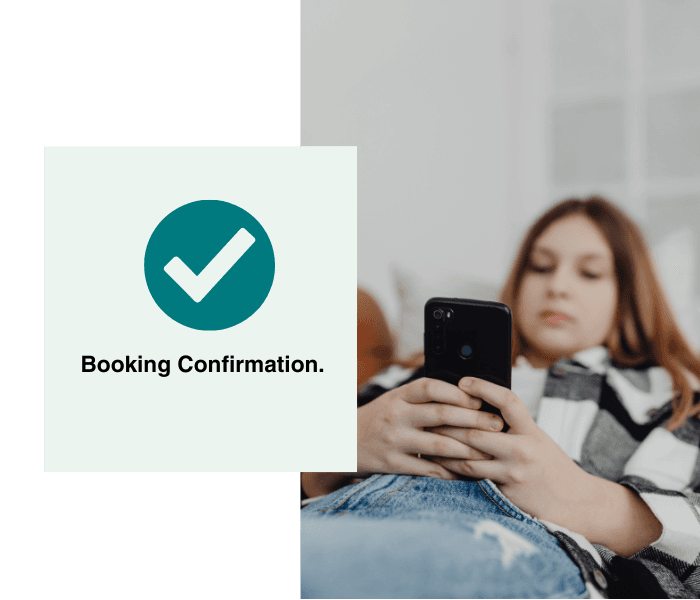 Turn interest into confirmed appointments