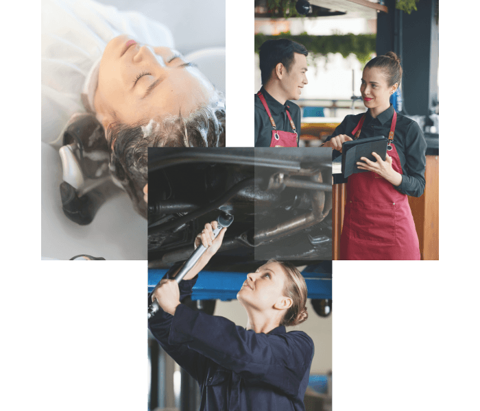 Local businesses using Velorisce